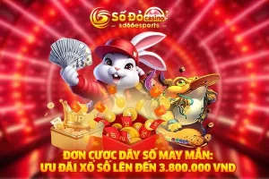 Đơn cược dãy số may mắn: Ưu đãi Xổ số lên đến 3.800.000 VND