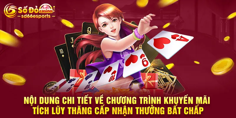 Nội dung chi tiết về chương trình khuyến mãi tích lũy thăng cấp nhận thưởng bất chấp